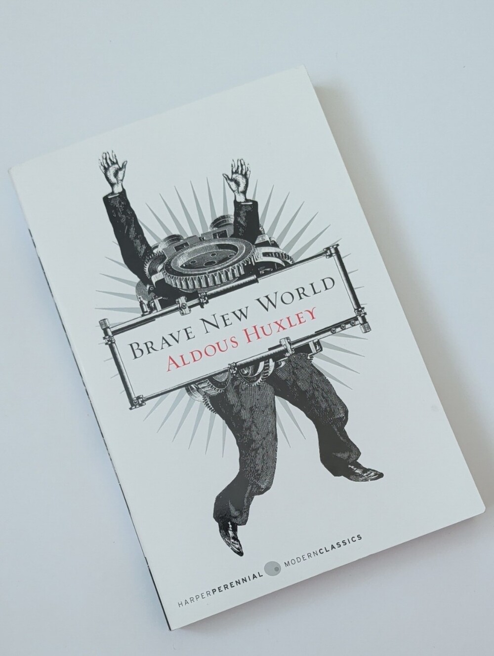 Brave New World by Aldous Huxley - White Cover